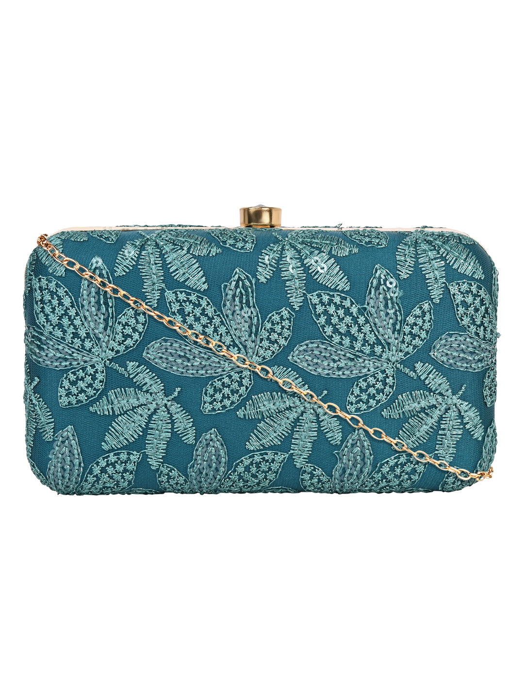 Horra Embroidered Leaf Design Women&