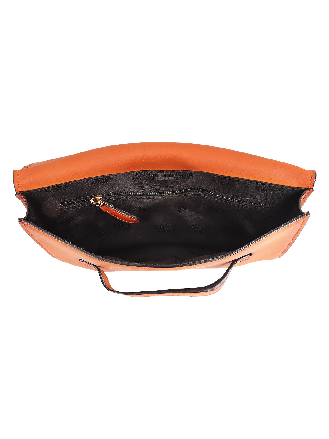 HORRA CASUAL ENVELOPE CLUTCH TAN