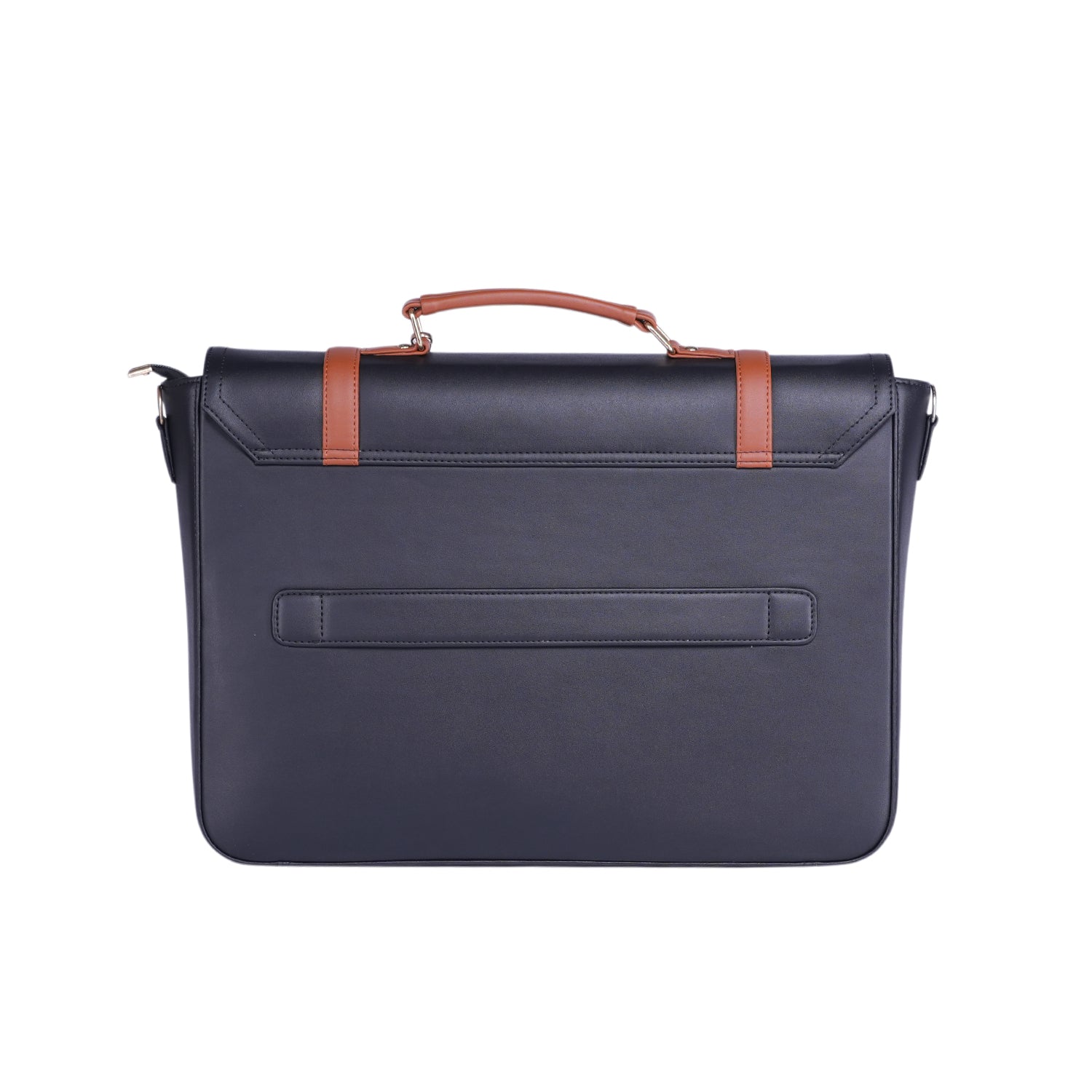 HORRA 14 Inch Breifcase Messenger Laptop Bag For Women Office with Bow - Black| Laptop Handbag for Work| For College| Latest Stylish Ladies Laptop Handbag|Vegan Leather Handbag | Daily & Travel Use |