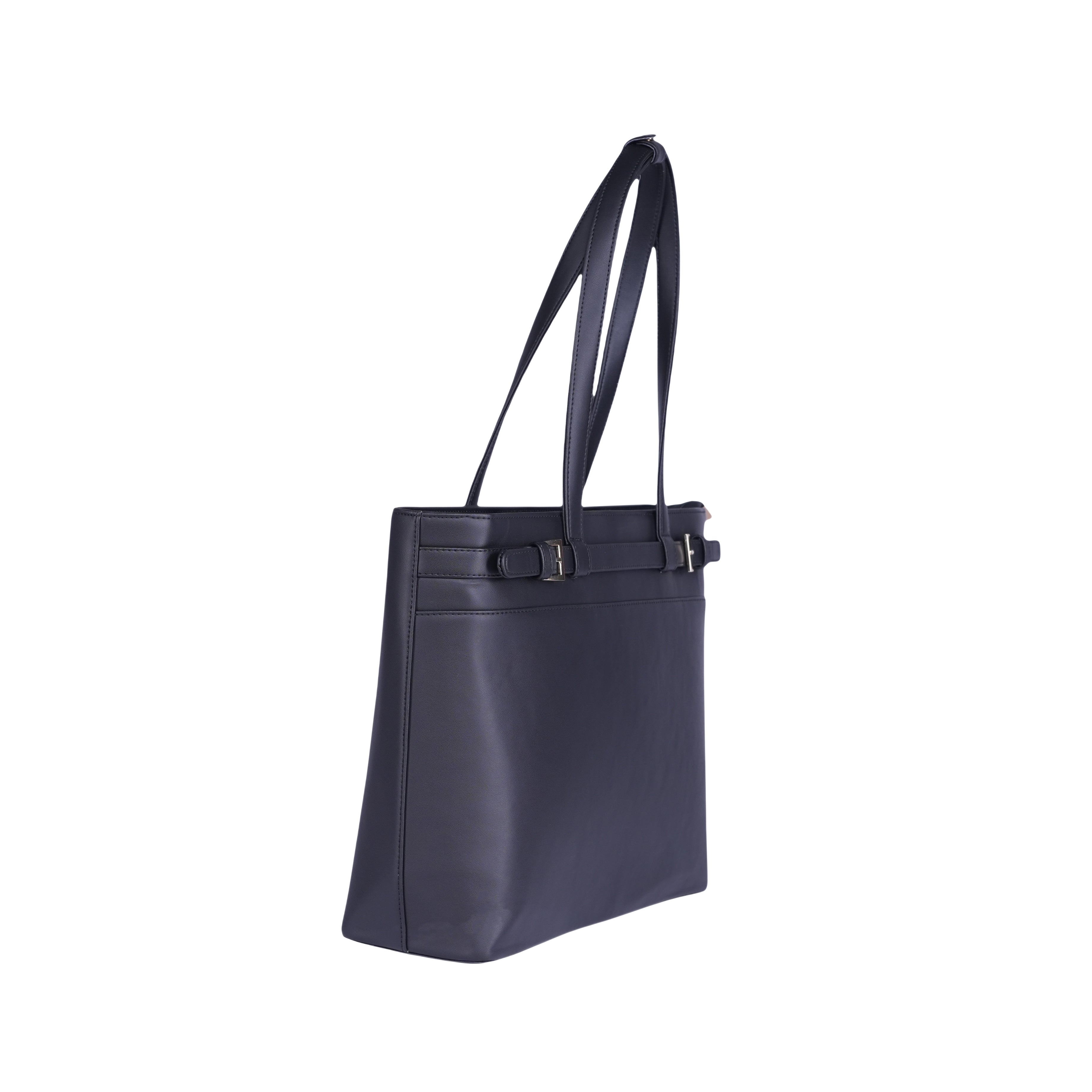 HORRA Vegan Leather 14 Inch Laptop Shoulder Bag For Women Office use With Padded Laptop Compartment