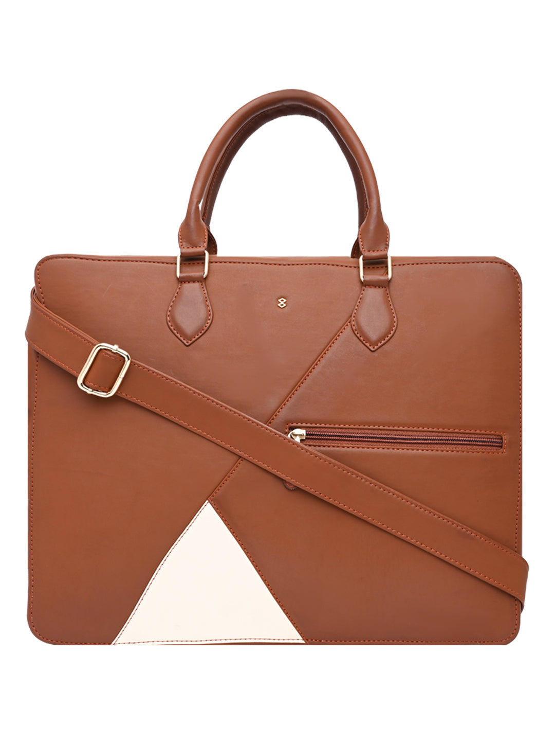 Horra Colorblocked 15 Inch Laptop Bag For Men and Women