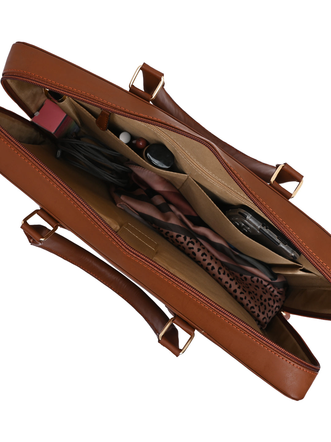 Horra Colorblocked 15 Inch Laptop Bag For Men and Women