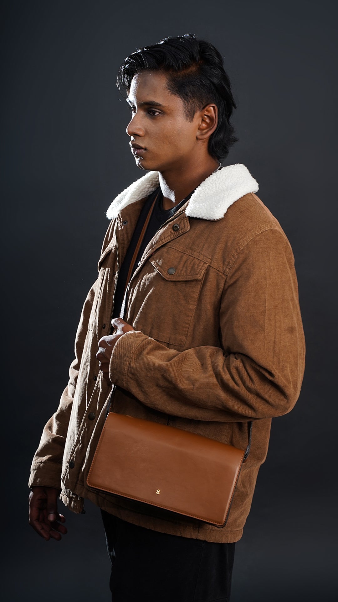 Horra Casual Mini Sling Bag - Tan