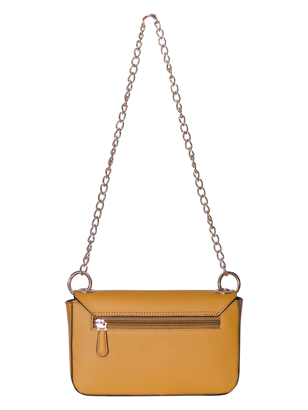 Horra Casual Solid Shoulder Bag Yellow