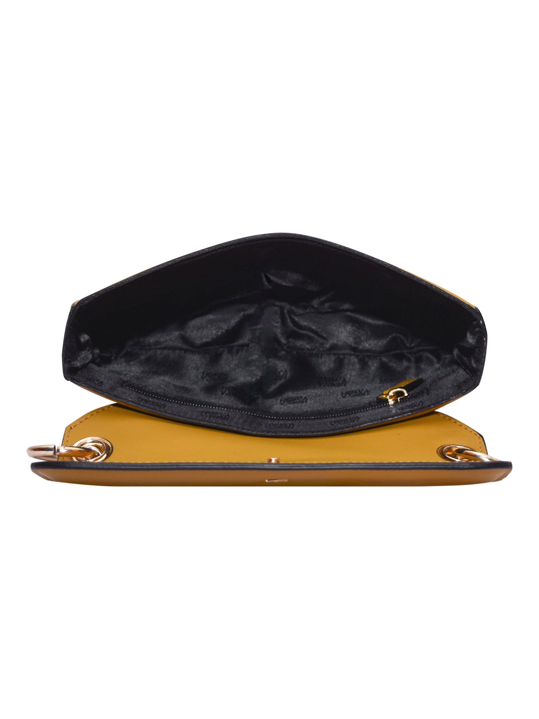 Horra Casual Solid Shoulder Bag Yellow