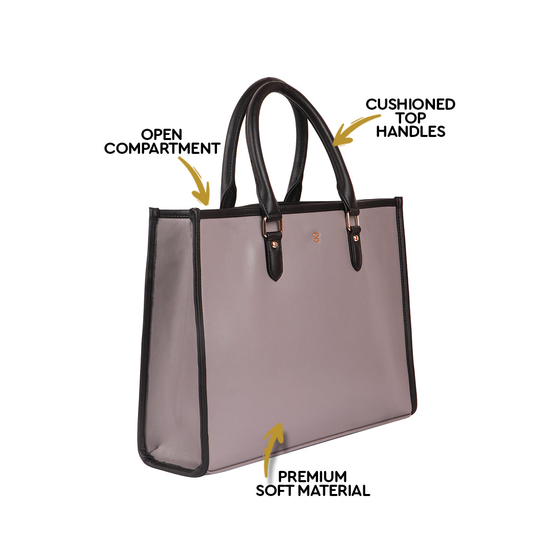 HORRA BIG OFFICE TOTE BAG FOR WOMEN COMPATIBLE FOR 13 INCH LAPTOP
