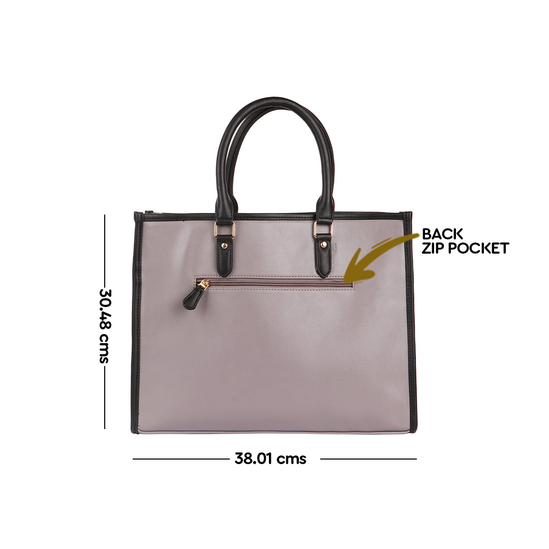 HORRA BIG OFFICE TOTE BAG FOR WOMEN COMPATIBLE FOR 13 INCH LAPTOP