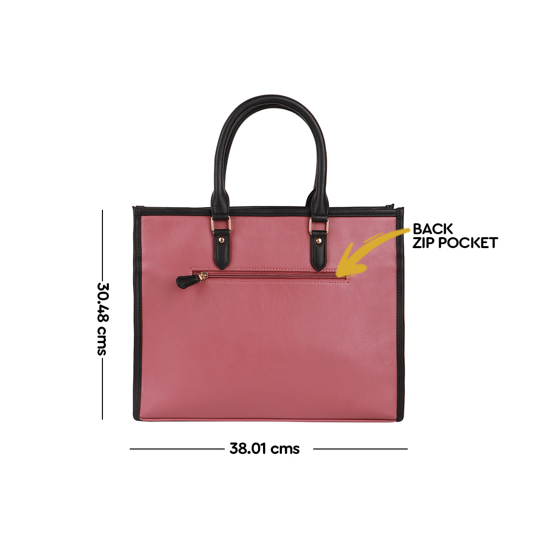 HORRA BIG OFFICE TOTE BAG FOR WOMEN COMPATIBLE FOR 13 INCH LAPTOP