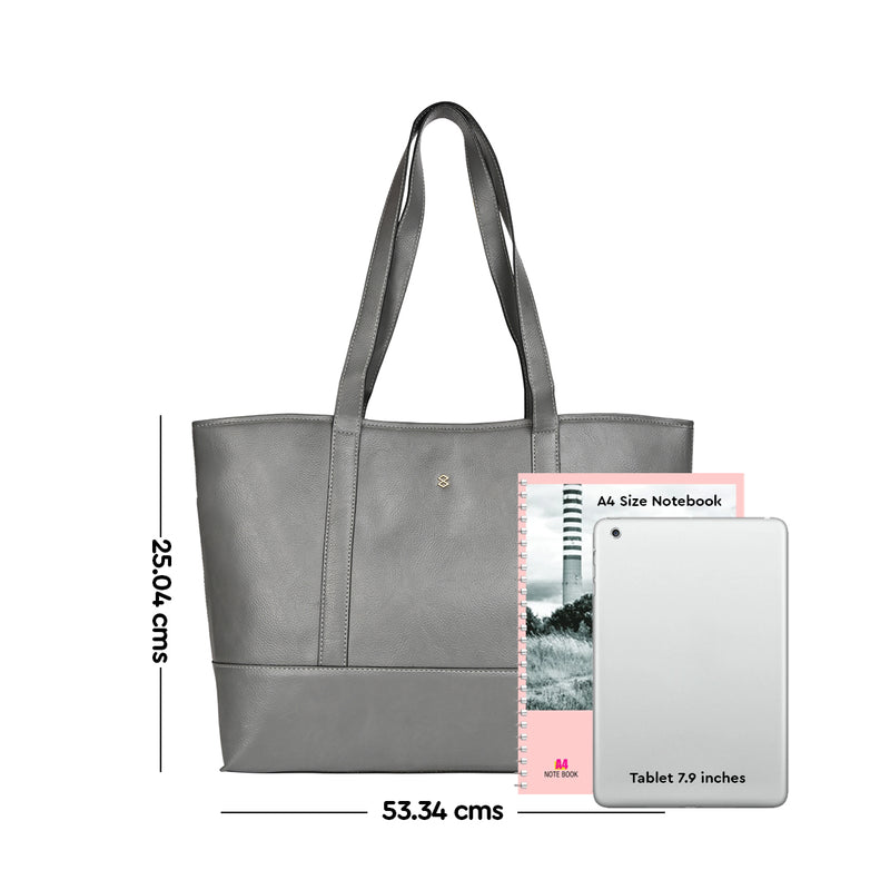 Horra Women's Casual Shoulder Handbag -Grey
