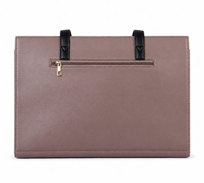 HORRA Vegan Leather 14 Inch Laptop Handbag For Women Office use