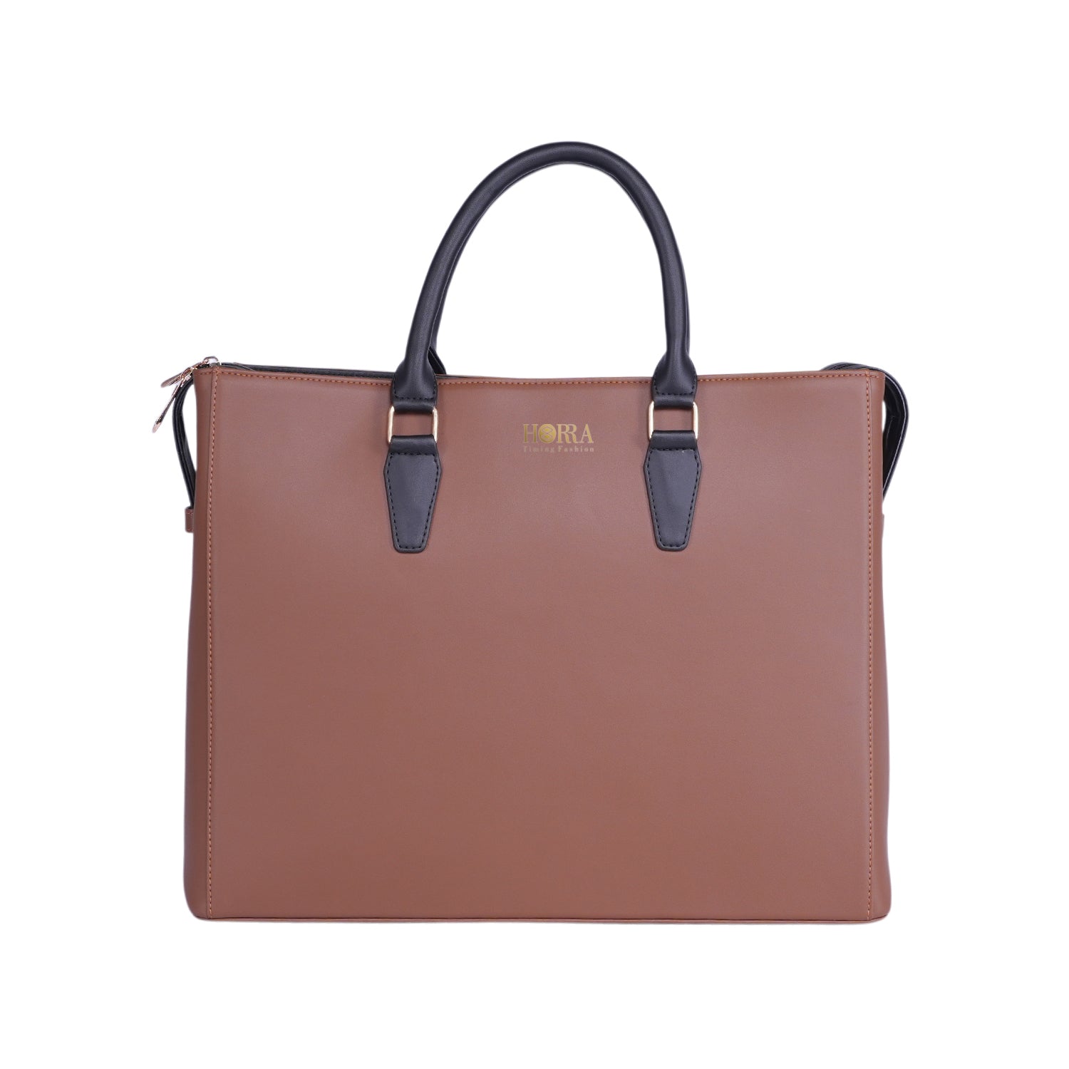 HORRA 14 Inch Laptop Tote Bag For Women Office use With Detachable Strap | Laptop Tote for Work| For College| Latest Stylish Ladies Laptop Handbag|Vegan Leather Handbag | Daily &amp; Travel Use |