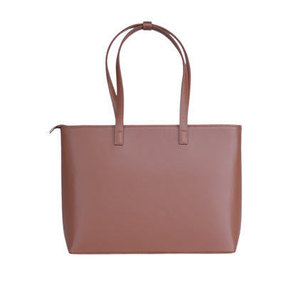 HORRA 14 Inch Laptop Shoulder Bag For Women Office use| Laptop Tote Bag for Work| For College| Latest Stylish Ladies Laptop Handbag |Vegan Leather Handbag | Daily &amp; Travel Use |