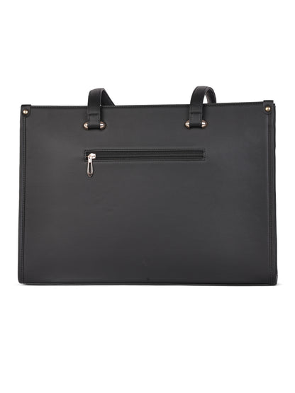 HORRA Vegan Leather 14 Inch Laptop Tote Bag For Women Office use