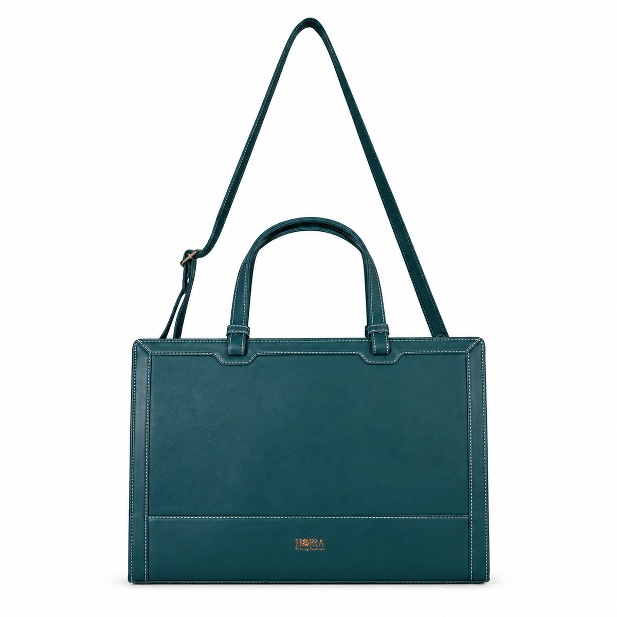 HORRA Vegan Leather 14 Inch Laptop Handbag For Women Office use