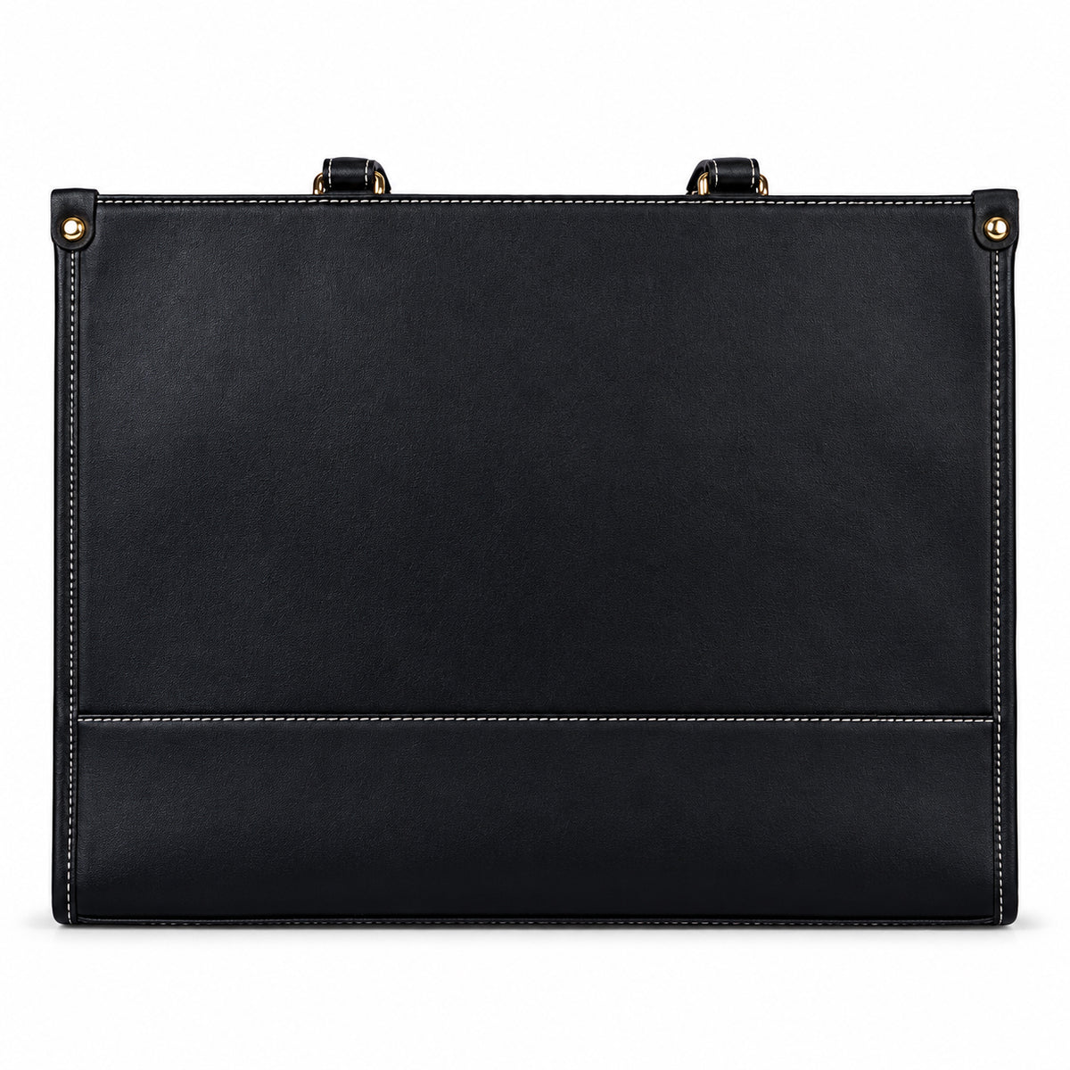 HORRA 14-Inch Laptop Tote Bag Stylish Vegan Leather Office Handbag with Adjustable Shoulder Strap for Women