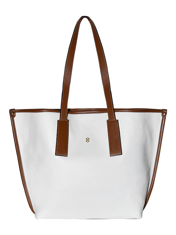 HORRA Big Size CASUAL TOTE BAG White