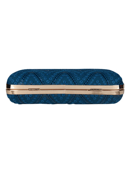 ZigZag Fabric Clutch - Horra Luxury